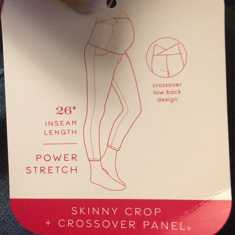 Plus Isabel maternity skinny crop jeans - Picture 5 of 6
